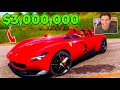 FORZA HORIZON 5 - COMPREI A NOVA FERRARI de $3,000,000! (Ferrari Monza)