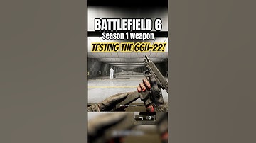 Testing the GGH-22 Pistol in the Firing Range! | #battlefield6 #bf6 #shorts