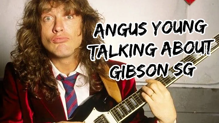 Angus Young (AC/DC) talking about Gibson SG