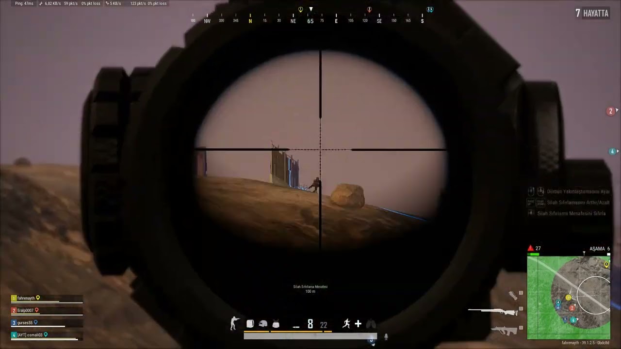 PLAYERUNKNOWN'S BATTLEGROUNDS Sonu DVR