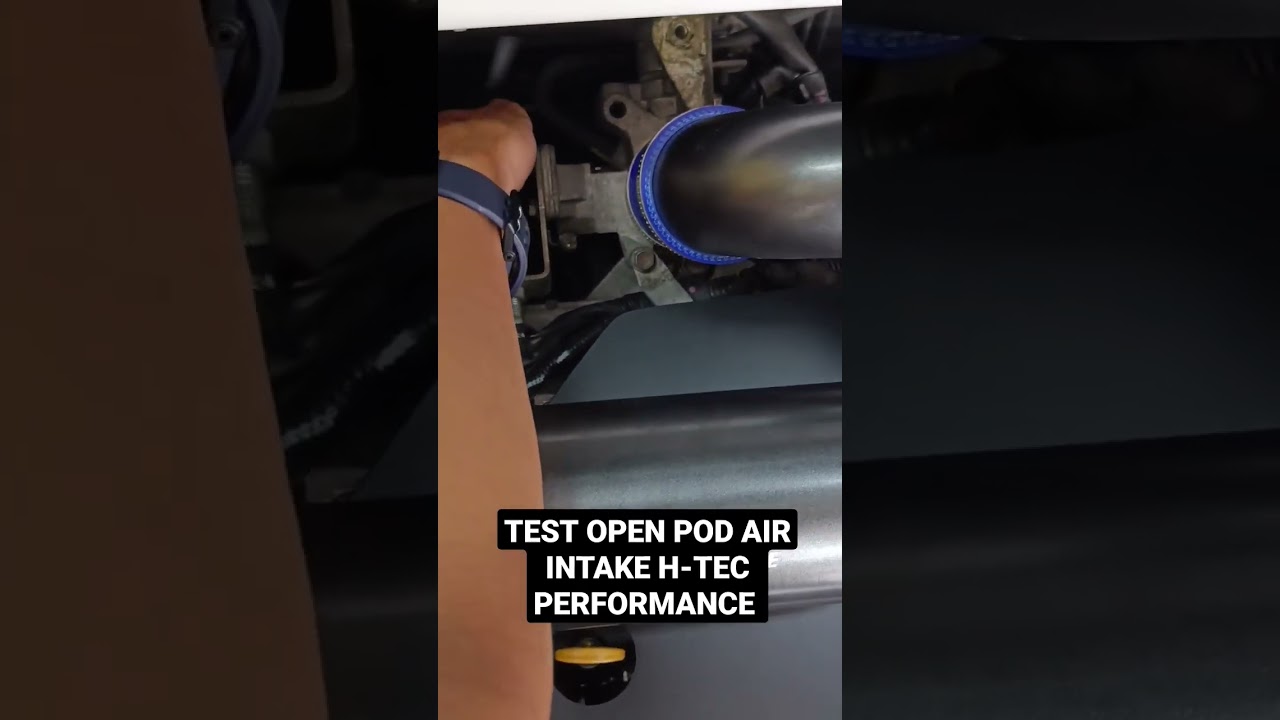 TEST SOUNDS OPEN POD AIR INTAKE H-TEC PERFORMANCE!!!PADU👍👍