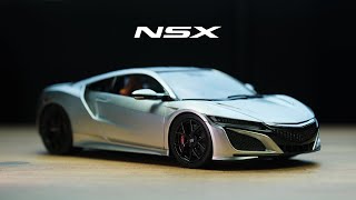 Building a Honda NSX Tamiya 1/24 Scale FULL BUILD - Step by Step - ASMR