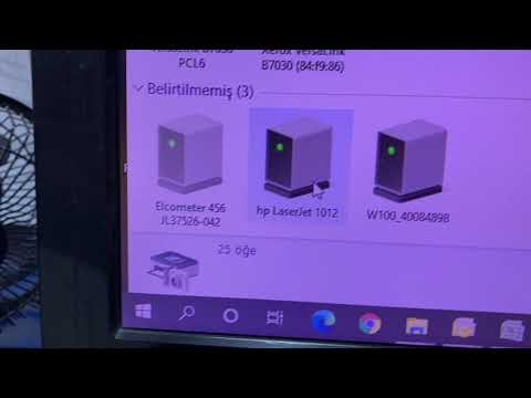 How to Install a HP Laserjet 1012 in Windows 10 / Windows 10'da HP Laserjet 1012 Nasıl Kurulur