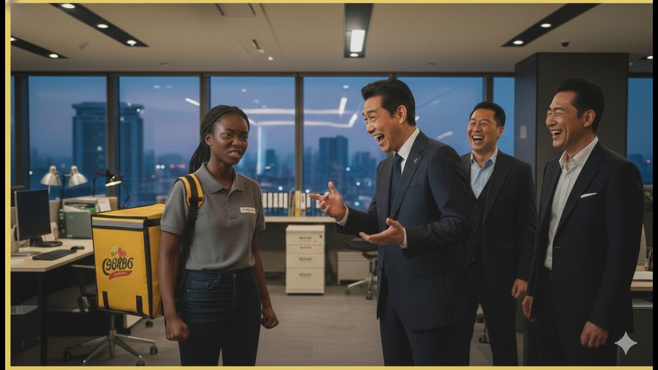 Korean Mafia boss mocked the delivery girl in Arabic   seconds later he was speechless