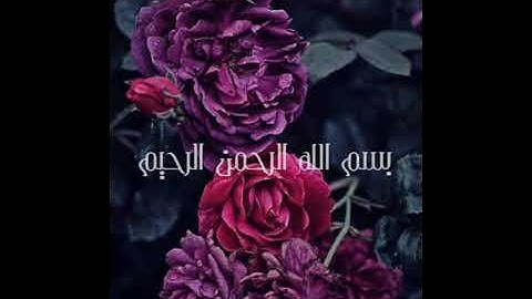 "وإن تَعُدُّواْ نِعمةَ اللَّهِ لاَ تُحصُوها إِنَّ اللَّهَ لغفورٌ رَّحِيم" ما تيسر من سورة النحل