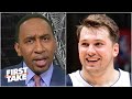 Stephen A. reacts to Luka Doncic dropping 42 points on the Clippers in Game 5 | First Take