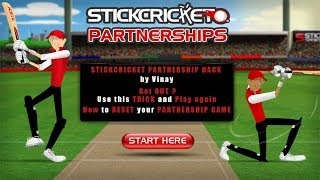 STICK CRICKET PARTNERSHIP RESET (100%works) screenshot 1