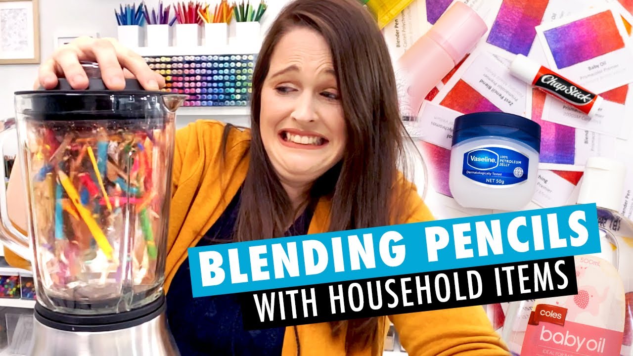 Crayola Colored Pencils And Petroleum Jelly: A HCWT Coloring Tutorial