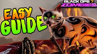 BO7 Zombies "NEKOMANCER" Easy Guide (Kowakujo CAT Wonder Weapon Easter Egg All Locations)