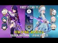 C0 Raiden National and C0 Ayaka Freeze - NEW Genshin Impact Abyss 3.5 - Floor 12 9 Stars