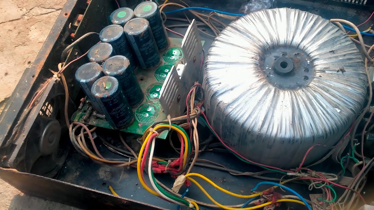 Amplifier channel restore fitting