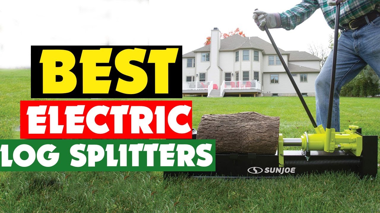 Top 10 Best Electric Log Splitters of 2025 - YouTube