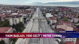 Evi̇ Görünen Üst Geçi̇de Yikim Karari