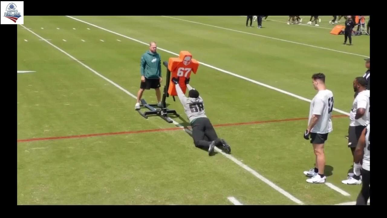 Philadelphia Eagles LB coach DJ Eliot Block Destruction Progression