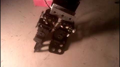 Biped Brat With Parallax Propeller Control Board.