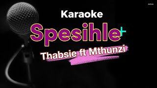 Sphesihle (Karaoke) Video - Thabise Ft. Mthunzi