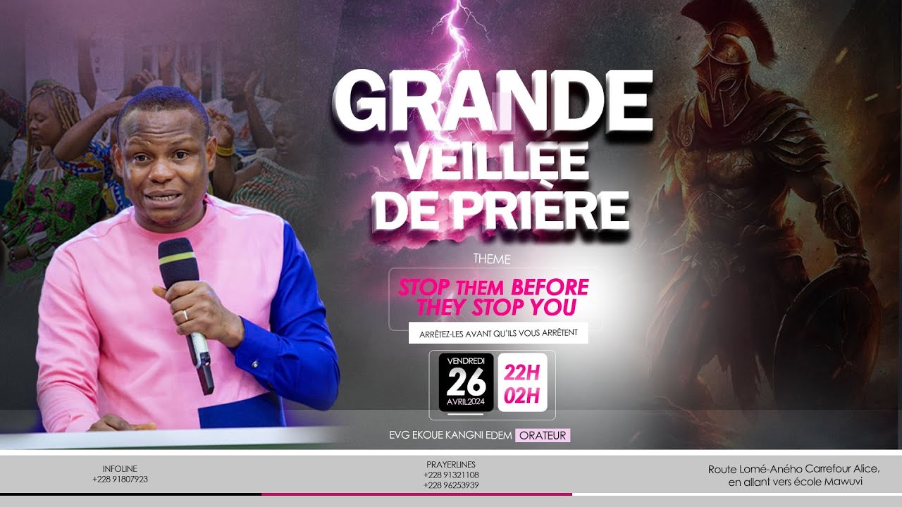 VENDREDI 26  AVRIL 2024