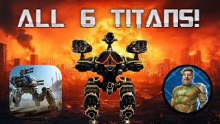 IT WAS ONLY A MATTER OF TIME... ALL 6 TITANS WITH THE ULTIMATE MUROMETZ! (War Robots)