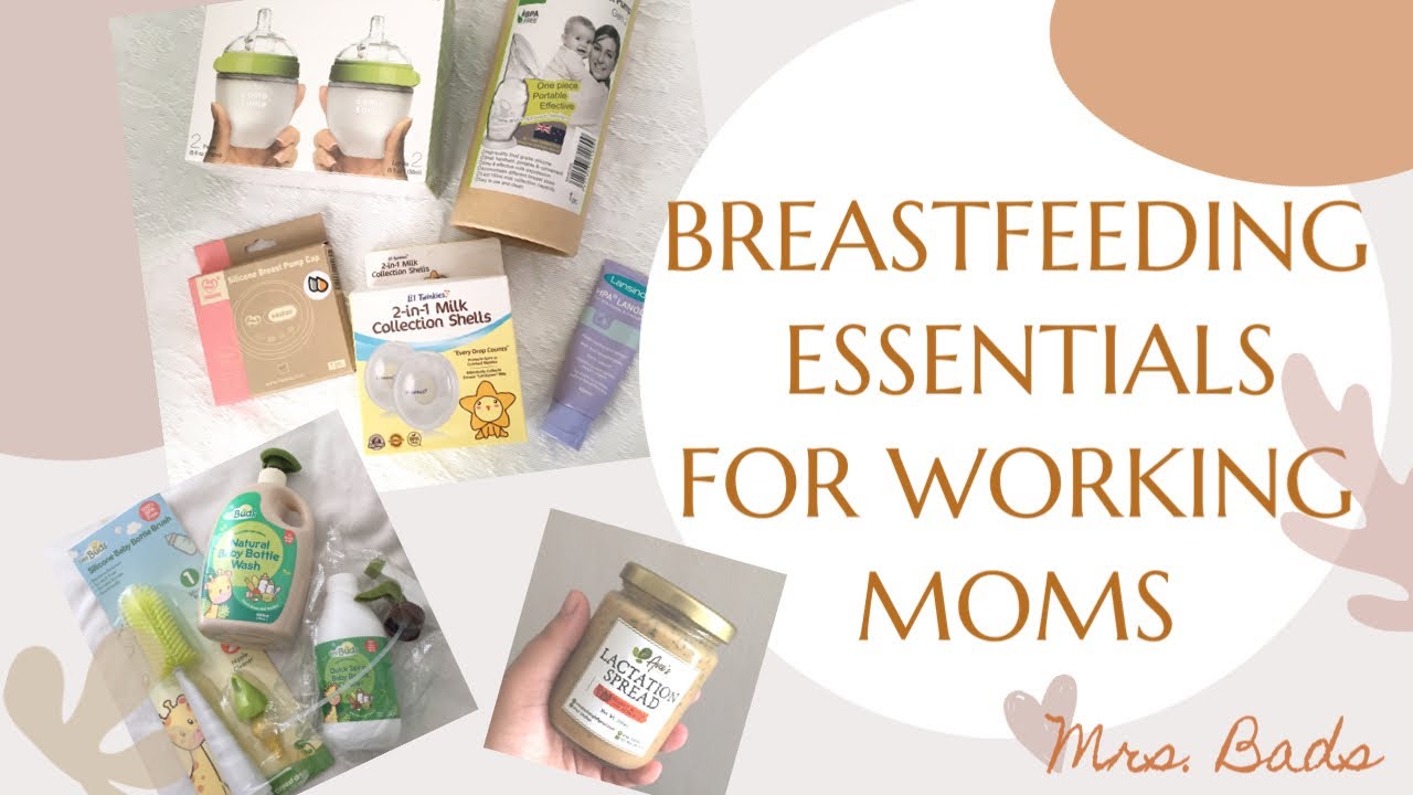 BREASTFEEDING ESSENTIALS FOR WORKING MOMS, FIRST TIME MOM