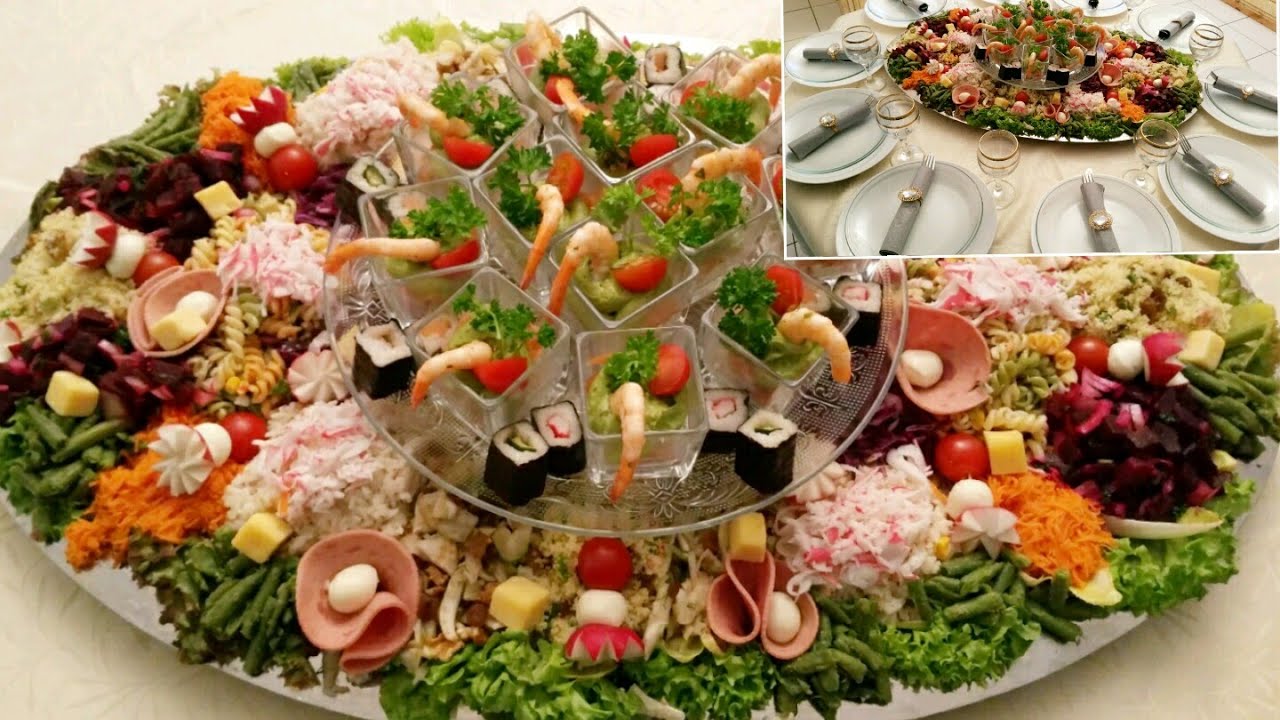 السلطة الملكية الفاخرة روعة الشكل والمذاق من تقديم نادية الفاسية