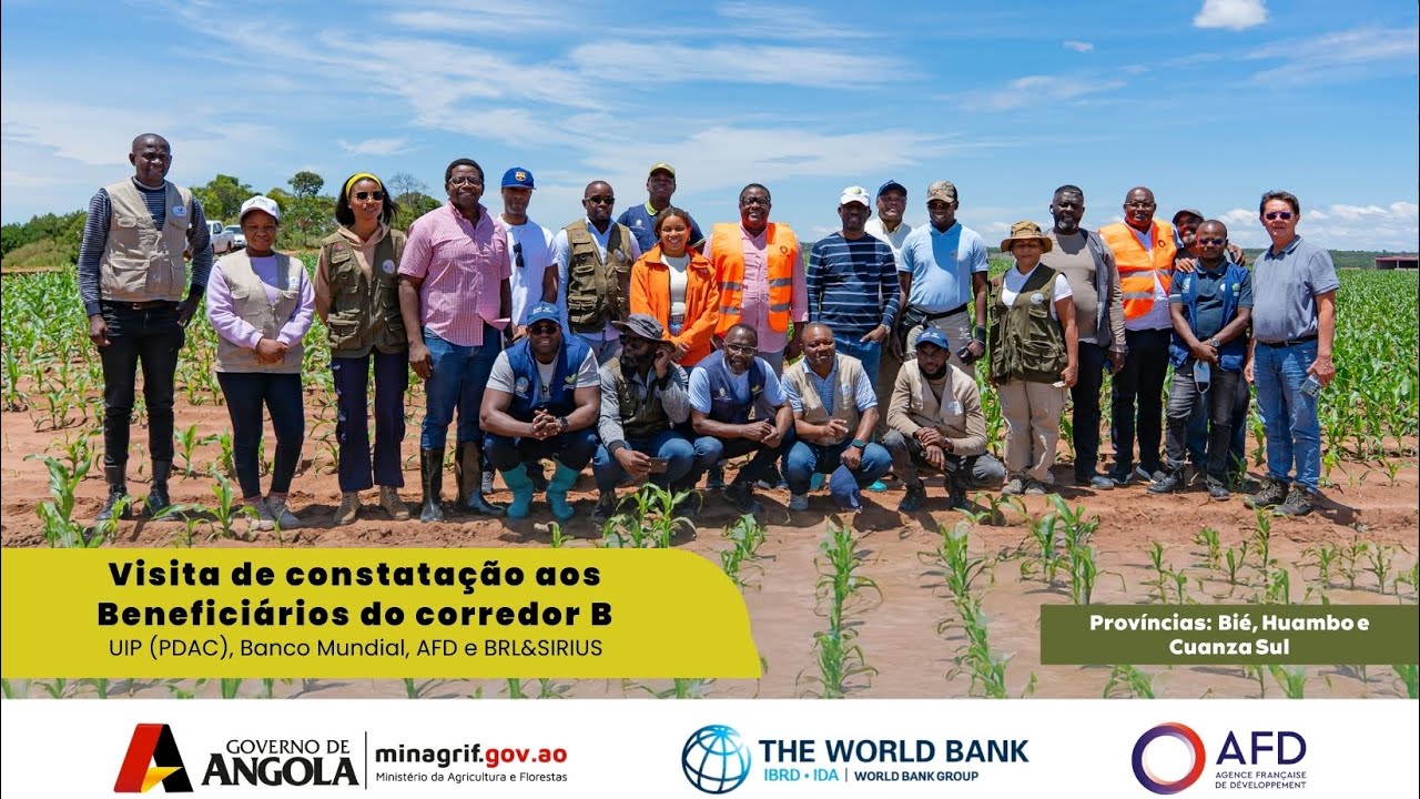 Visita de constatação   UIP PDAC, Banco Mundial, AFD e BRL&SIRIUS