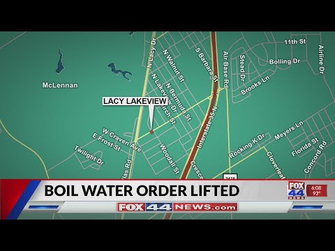 Lacy Lakeview boil order lifted