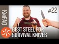 KnifeCenter FAQ #22: Best Steel for Survival? + More Altoids Tin Knives, Historic Knives, More!