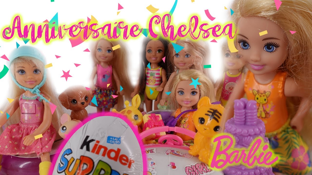 Anniversaire Barbie girl Chelsea - Noupie 