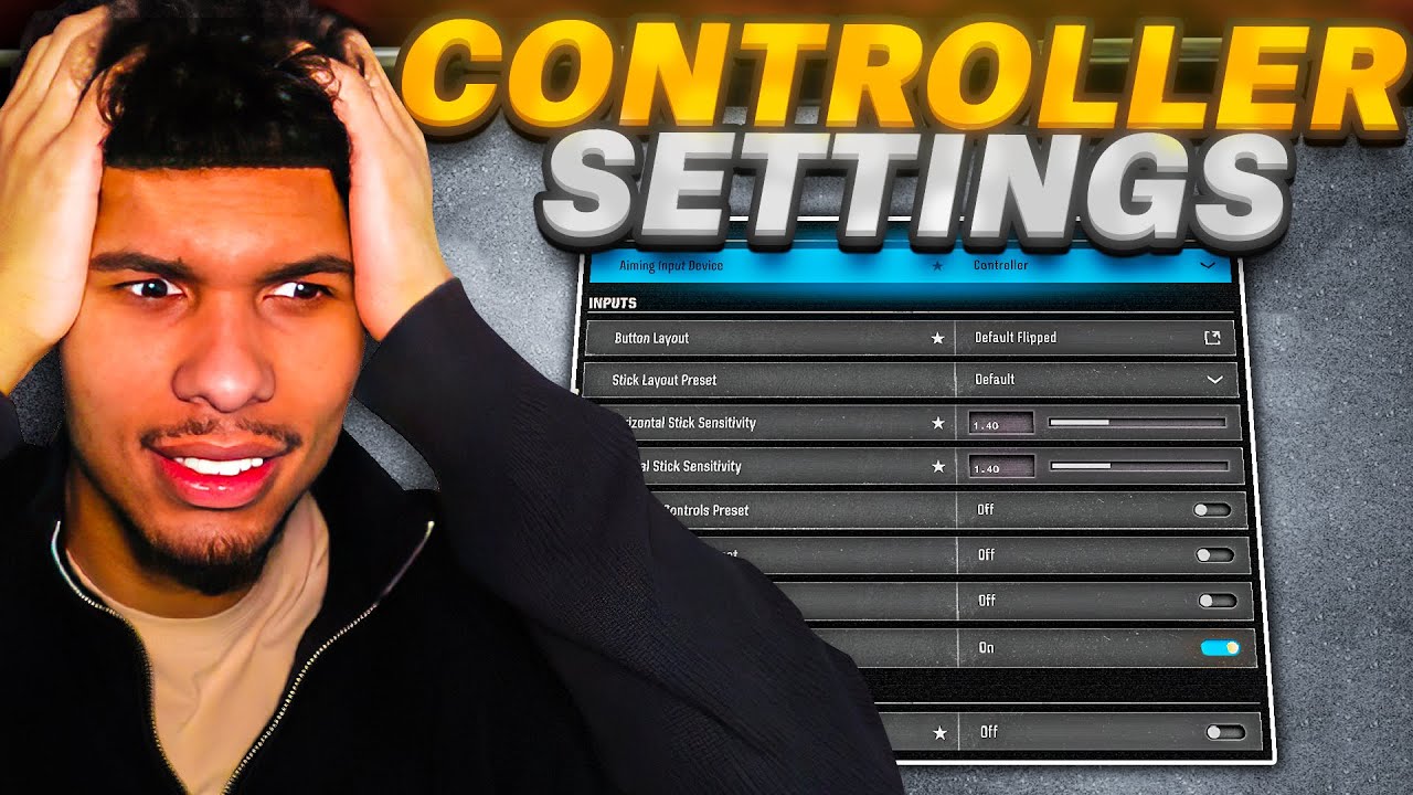 new *BEST* Warzone Controller Settings For AIM + Movement 🎮 (Season 2 ...