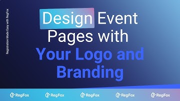 How to Design RegFox Event Pages with Your Logo and Branding