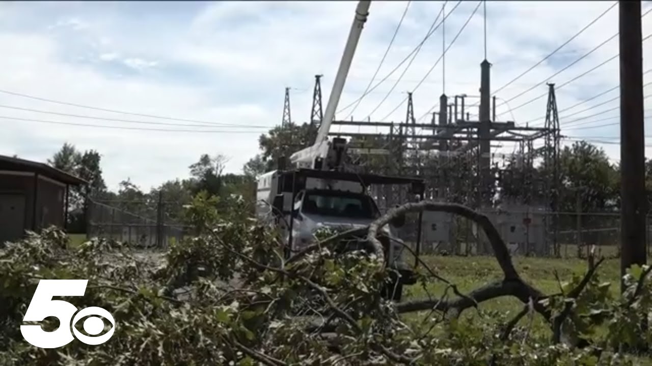 Crawford County residents cleaning up after storms - YouTube
