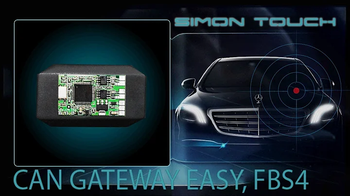 How To Install Mercedes S Class 222 FBS4 Can Gateway Easy