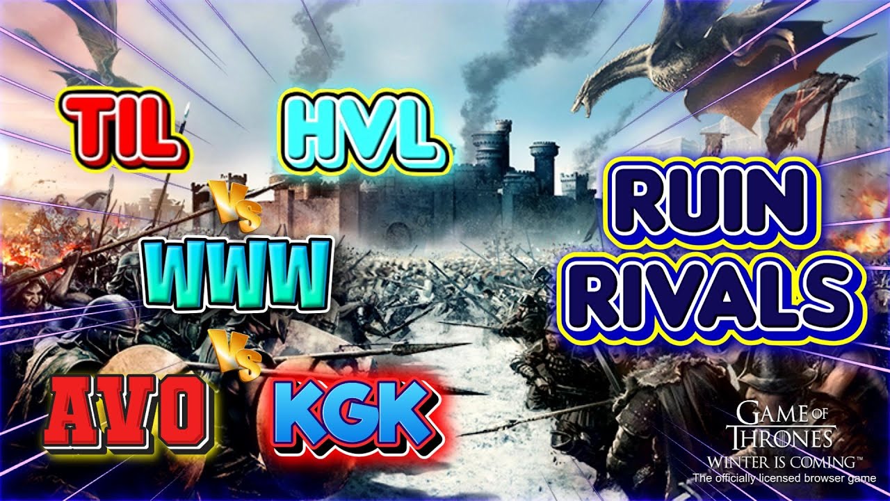 Игра престолов — Зима близко — Разрушьте соперников.