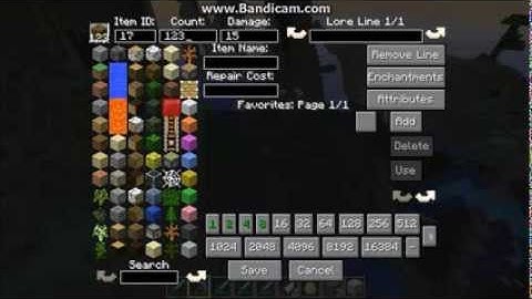 Minecraft mod showcase: all u want inventory editor!