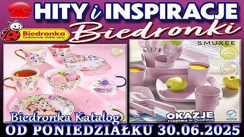 🐞 BIEDRONKA 🐞 New Leaflet From 30.06.2025 Occasions and promotions of the week - Biedronka Catalog
