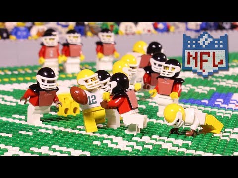 NFL: Green Bay Packers @ Atlanta Falcons (Week 2, 2017) | Lego Game Highlights