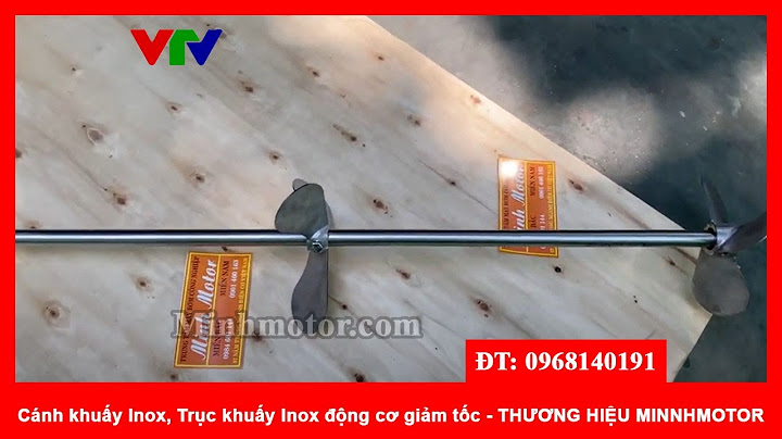 Cánh khuấy bể lắng xoay với tốc độ bao nhiêu năm 2024