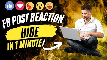 How to hide Like/Reactions on Facebook post || Fb post like hide 2023
