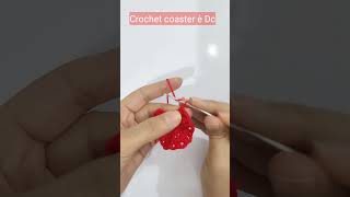 crochet coastershorts crochetcoastercrochetcrochetingcrochettutorialcrochê@meesembroidery37