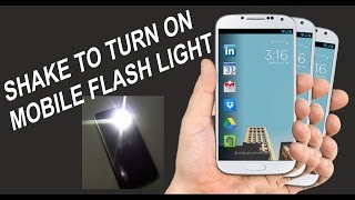 How to turn on Flashlight in any Android just shaking phone screenshot 5