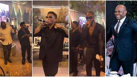 Flavour, Wizkid and Ckay At Tony Elumelu’s 60th Birthday Party (FULL PERFORMANCE)