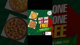 BUY 1 GET 1 on Medium & Large Pizza on Every Wednesday & Friday at La Pino'z Pizza ..!! screenshot 1