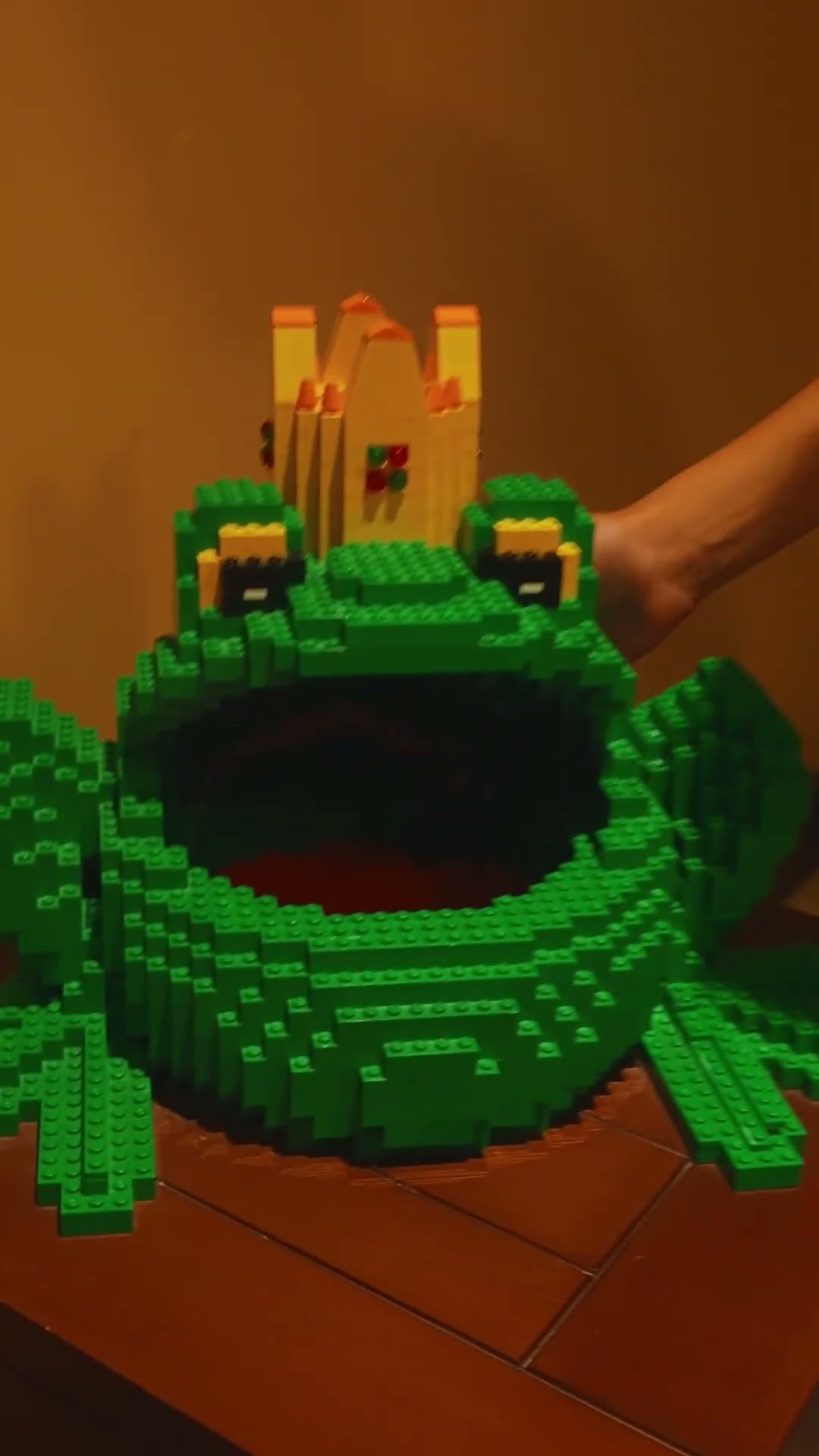 Ivan in the Legoland Hotel room