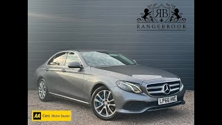 2017 Mercedes-Benz E-Cl 2.0 E350E 6.4Kwh Se Saloon 4Dr Petrol Plug-In Hybrid G-Tronic Euro 6