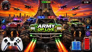 Monster Truck Mega Ramp Madness 💥 IMPOSSIBLE Stunts & High Speed Racing 🔥 screenshot 1