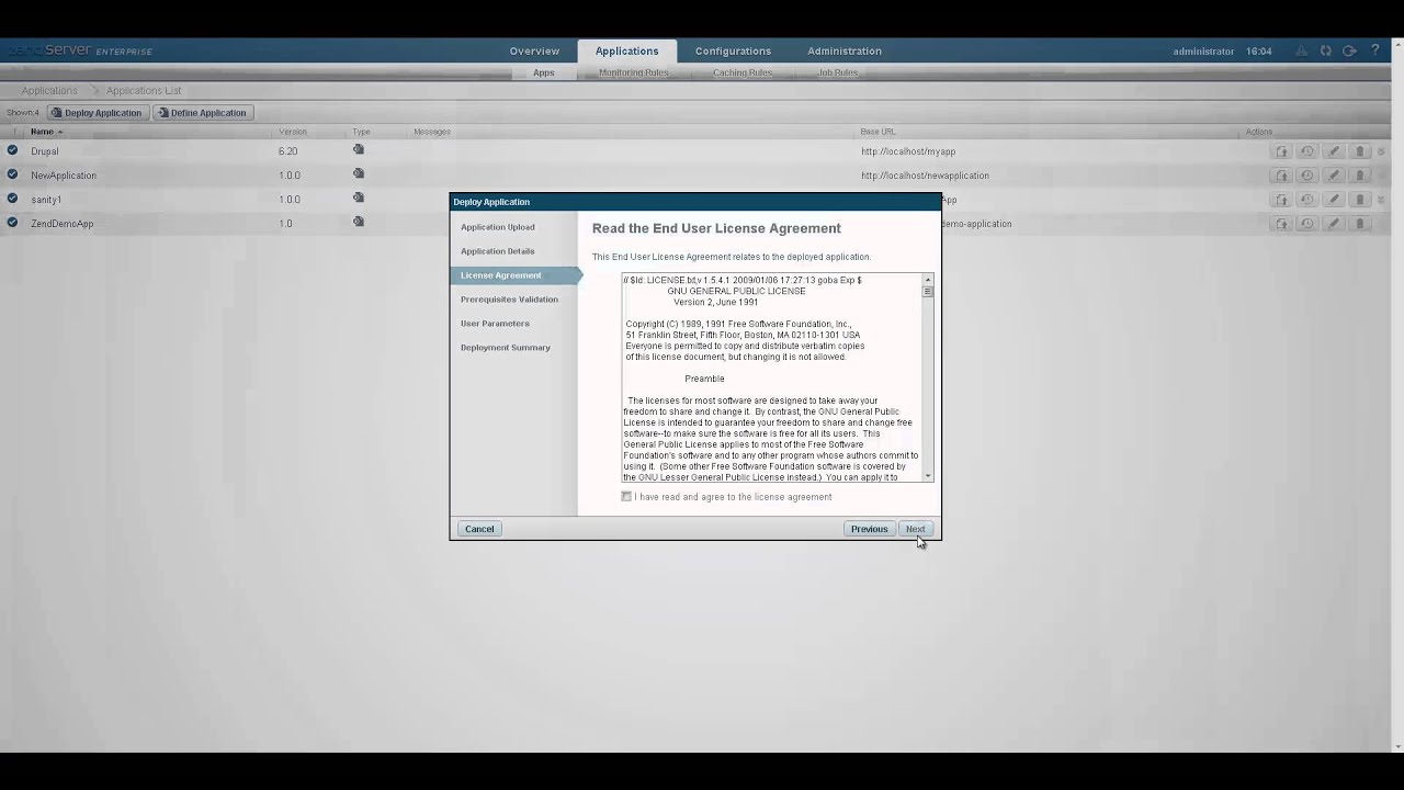 Managing Applications in Zend Server - YouTube