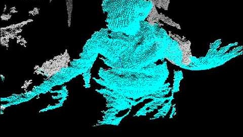 Kinect SDK + C# + OpenGLで、Depthを3次元表示してみた。