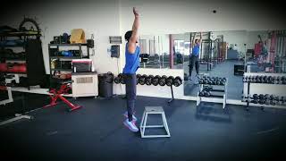 Modified Burpee with Bench
