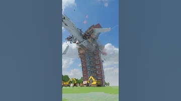 Plane Crashes Into Building!