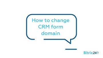 How to change CRM form domain